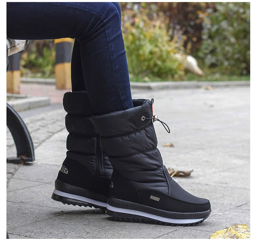 Elegante Winterschuhe mit Kuscheligem Futter 3