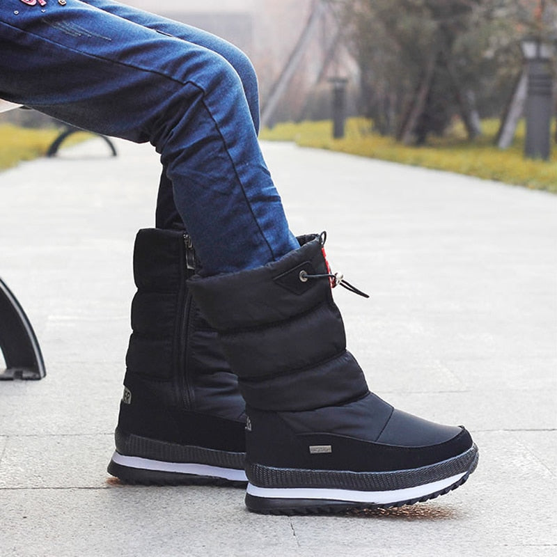 Elegante Winterschuhe mit Kuscheligem Futter 4
