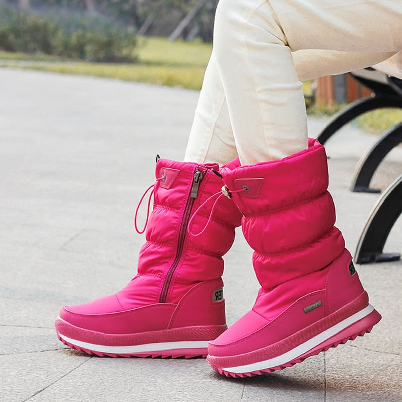 Elegante Winterschuhe mit Kuscheligem Futter 7