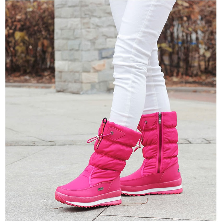 Elegante Winterschuhe mit Kuscheligem Futter 8