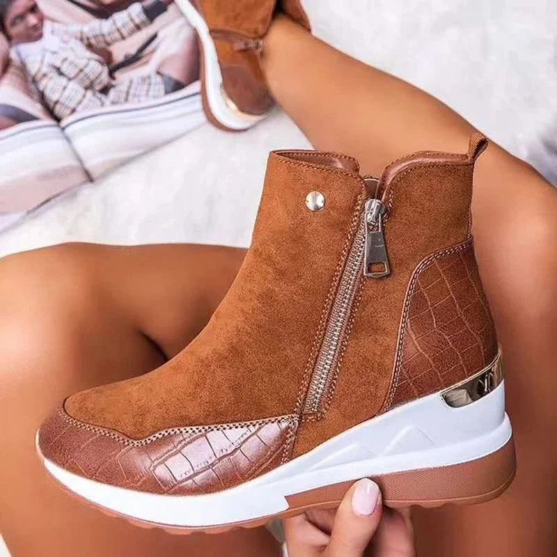Elegante wasserdichte Stiefeletten für Komfort 0