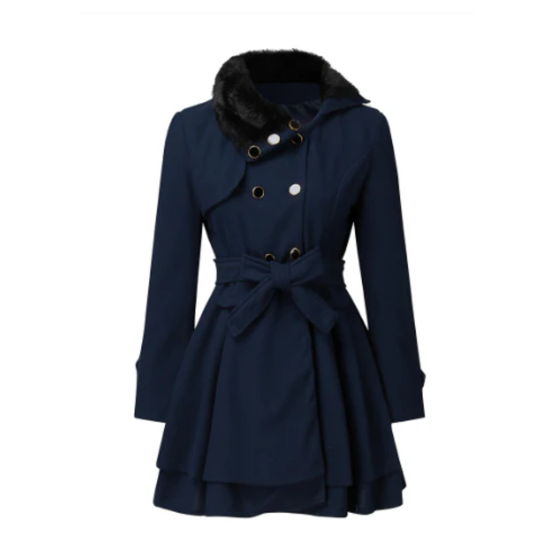 Eleganter Beige Trenchcoat mit Gürtel für Stilbewusste 2