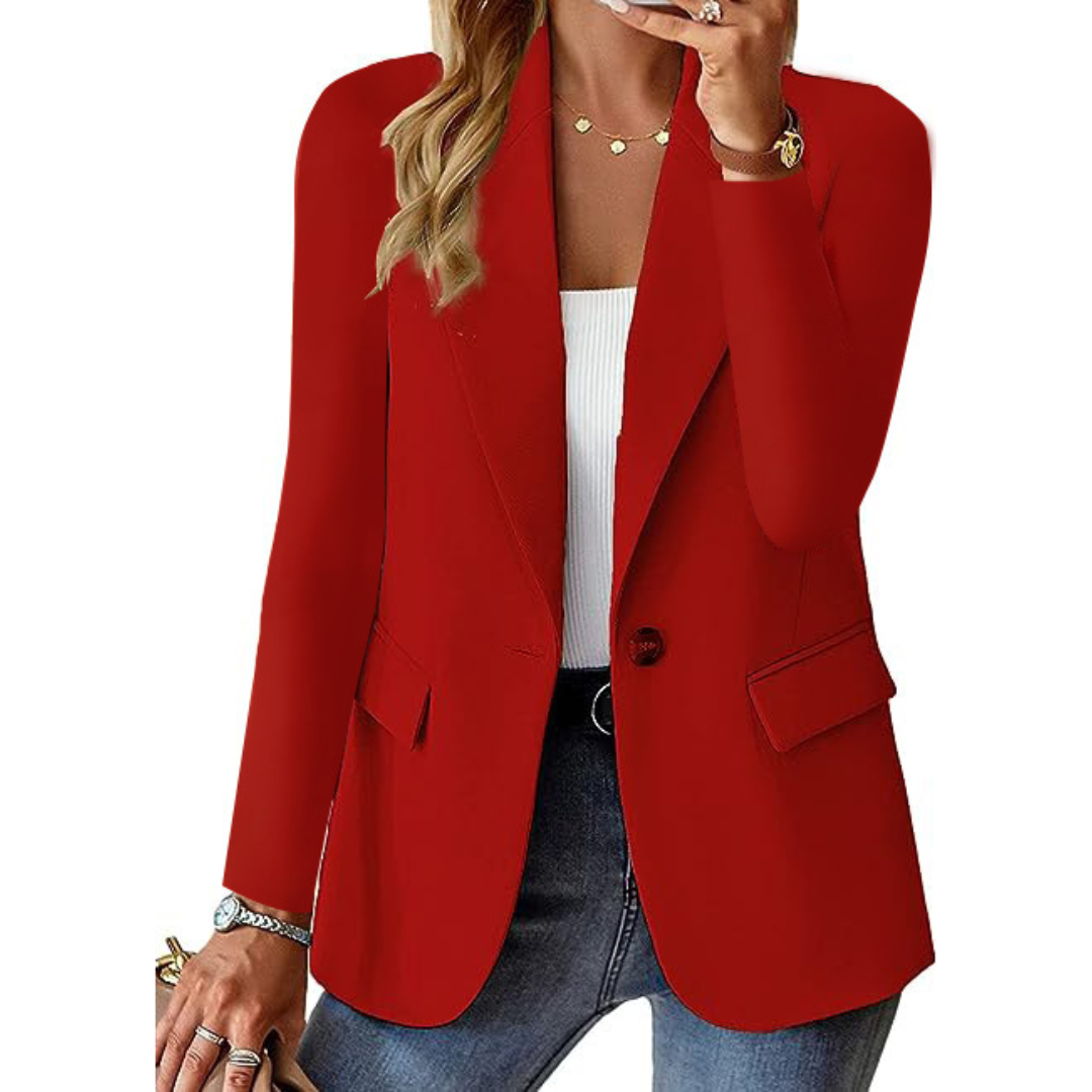 Eleganter Blazer mit Reverskragen für Stilbewusste 0
