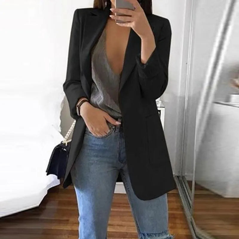 Eleganter Blazer mit taillierter Silhouette 0