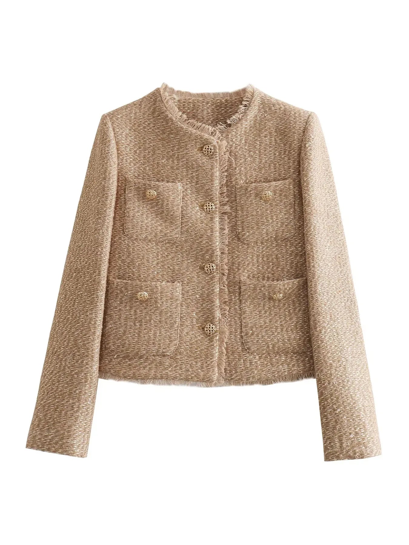Eleganter Cropped Blazer für Stilvolle Auftritte 0