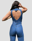 Eleganter Damen Jumpsuit im Vintage-Stil 1