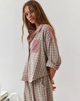 Eleganter Damen Pyjama Lang für Entspannte Nächte 1