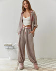 Eleganter Damen Pyjama Lang für Entspannte Nächte 3