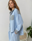 Eleganter Damen Pyjama Lang für Entspannte Nächte 6