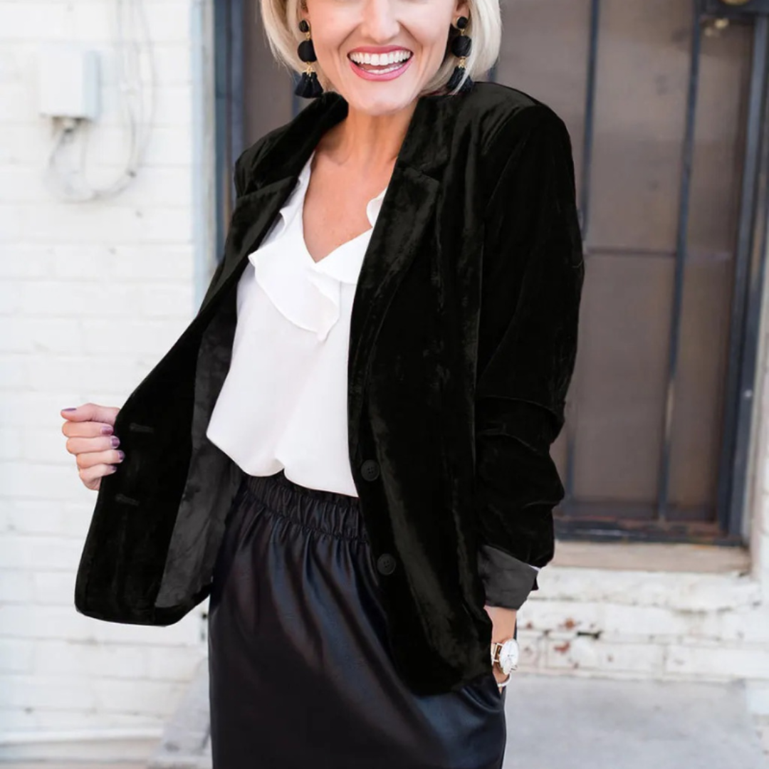 Eleganter Damenblazer mit Femininer Silhouette 0