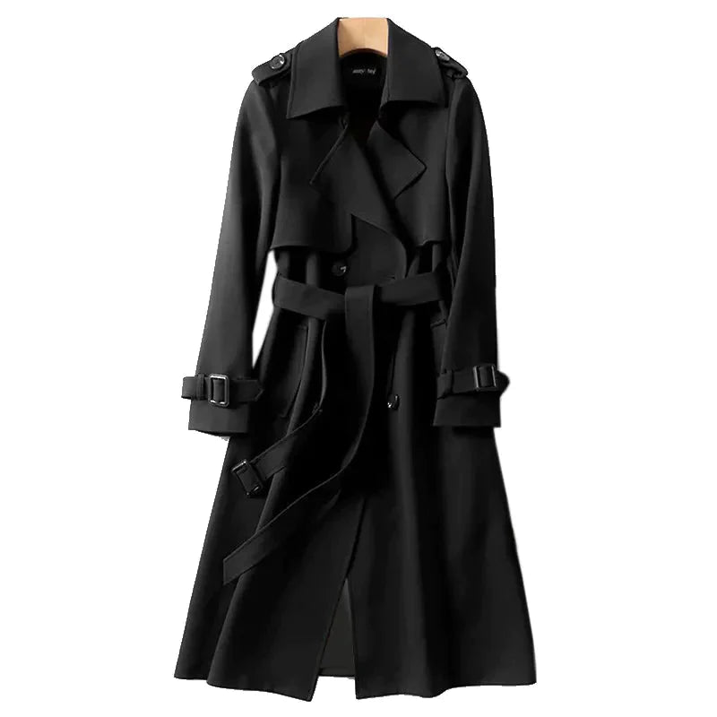 Eleganter Damenmantel mit femininer Silhouette 0