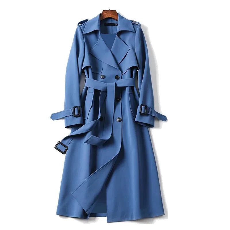 Eleganter Damenmantel mit femininer Silhouette 1