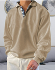 Eleganter Freizeitpullover mit stilvollem Kragen 3