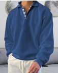 Eleganter Freizeitpullover mit stilvollem Kragen 7