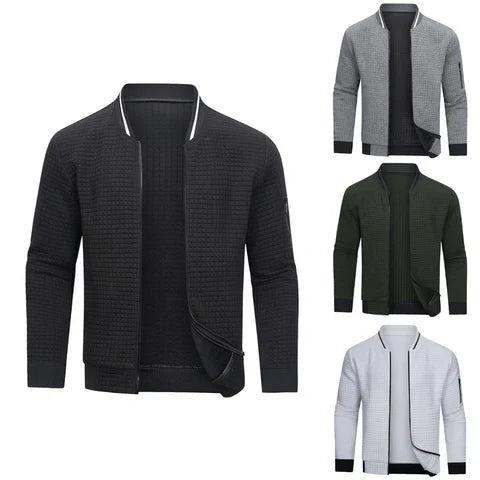 Eleganter Herrenpullover mit modernem Reißverschluss 1