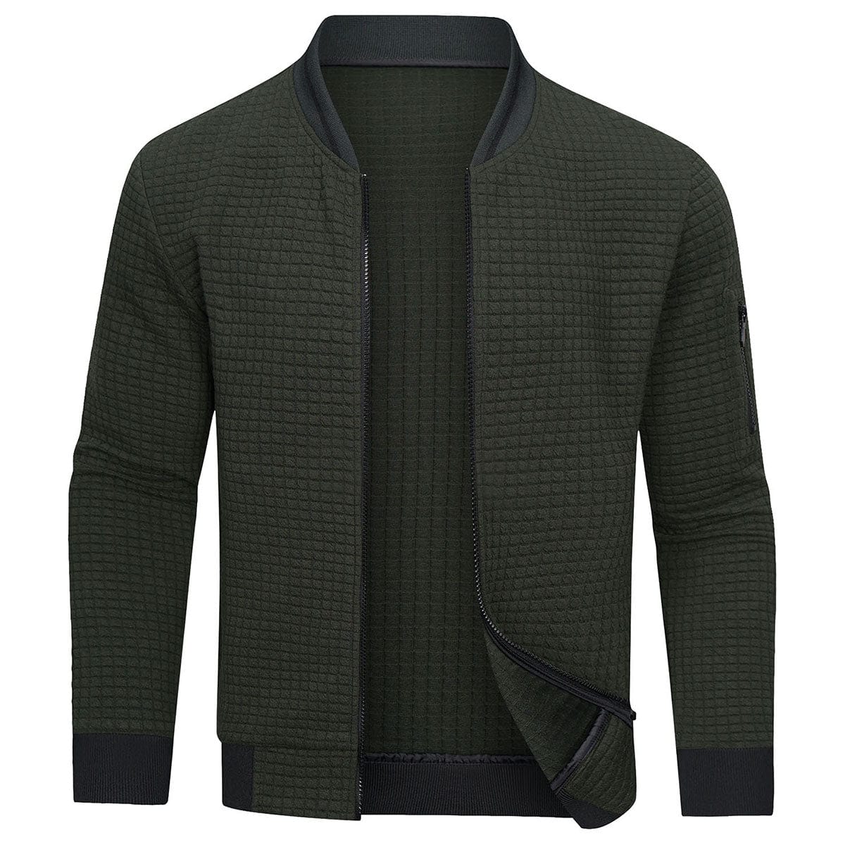 Eleganter Herrenpullover mit modernem Reißverschluss 2