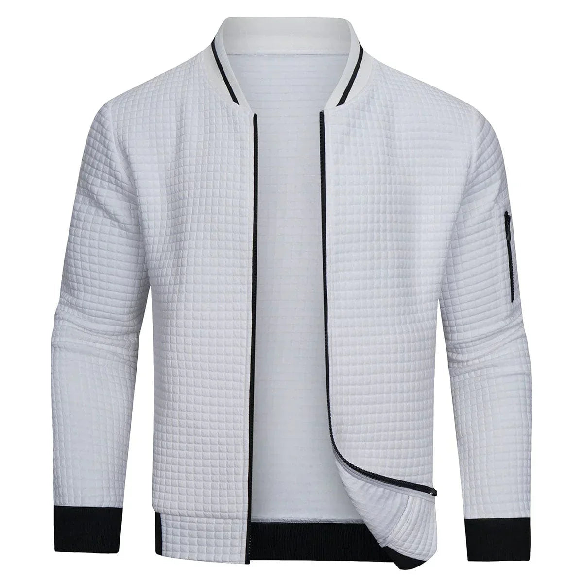 Eleganter Herrenpullover mit modernem Reißverschluss 4