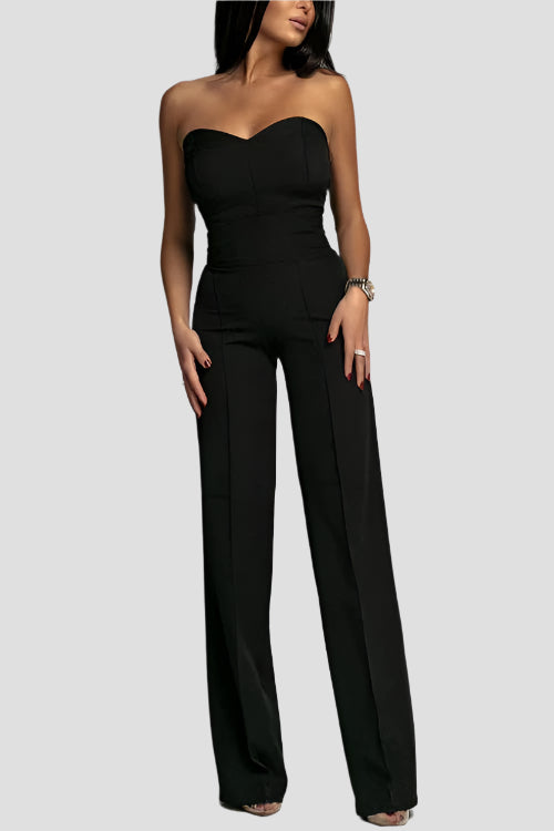 Eleganter Jumpsuit für Festlichkeiten und Hochzeiten 0