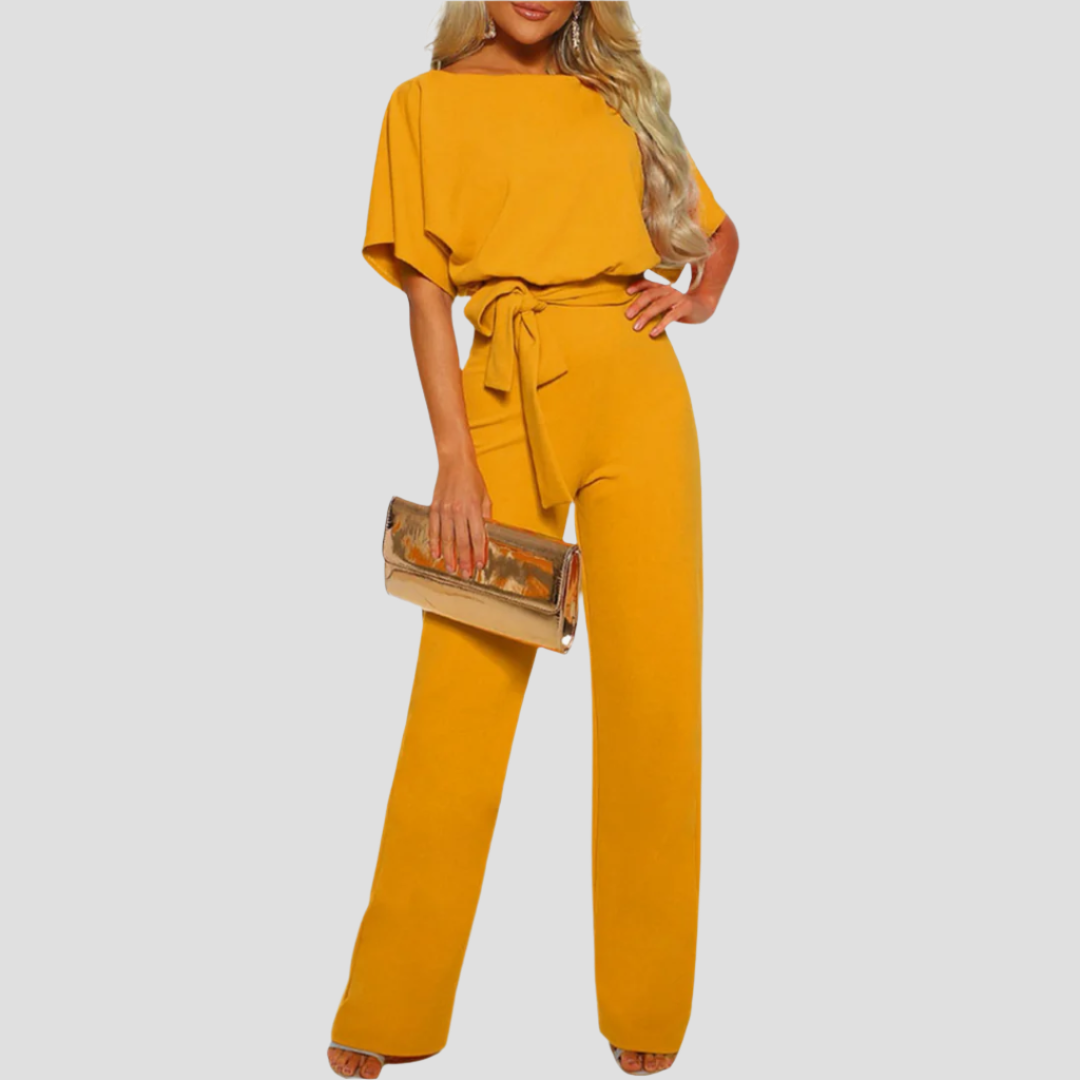 Eleganter Jumpsuit aus leichtem Material für festliche Anlässe – Fließende Passform und vielseitig einsetzbar 1