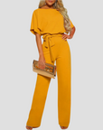 Eleganter Jumpsuit aus leichtem Material für festliche Anlässe – Fließende Passform und vielseitig einsetzbar 1