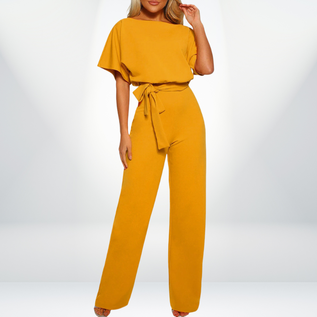 Eleganter Jumpsuit aus leichtem Material für festliche Anlässe – Fließende Passform und vielseitig einsetzbar 9