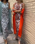 Eleganter Jumpsuit mit Fließendem Overlay 5