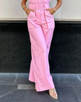 Eleganter Jumpsuit mit Gürtel für festliche Anlässe 2
