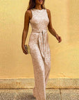 Eleganter V-Ausschnitt Jumpsuit mit taillierter Passform für Hochzeiten und festliche Anlässe 5