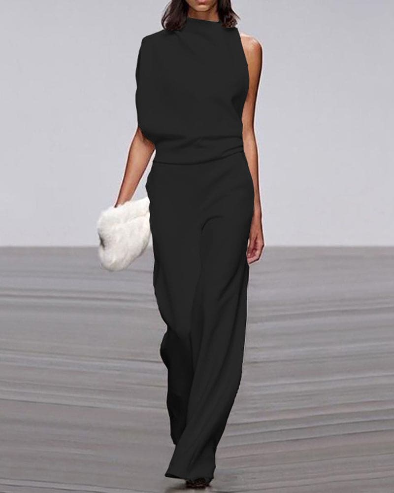 Eleganter Jumpsuit mit Vintage-Kragen – Bequem und Stilvoll für Besondere Anlässe 3