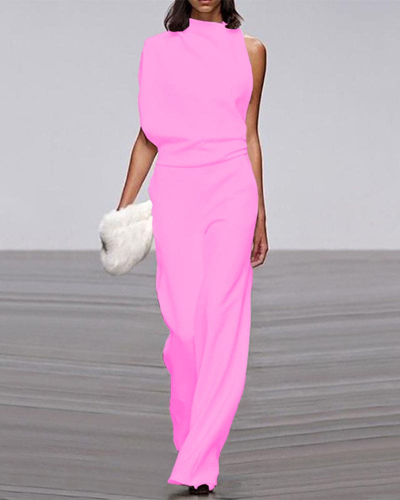 Eleganter Jumpsuit mit Vintage-Kragen – Bequem und Stilvoll für Besondere Anlässe 5