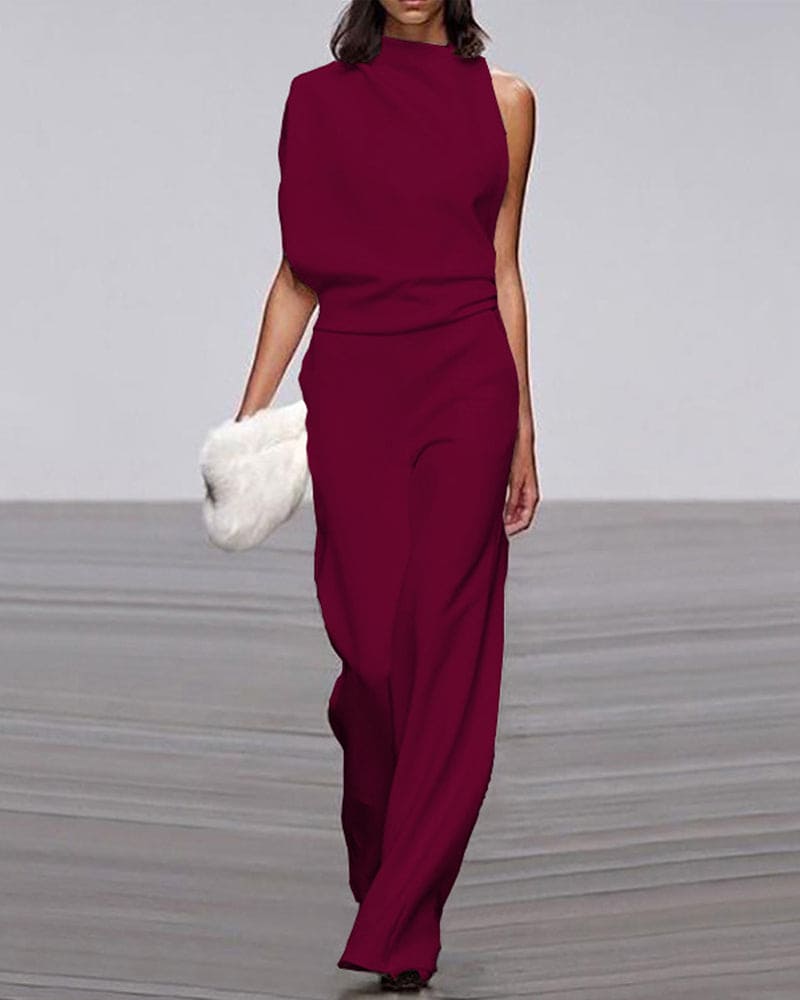 Eleganter Jumpsuit mit Vintage-Kragen – Bequem und Stilvoll für Besondere Anlässe 6