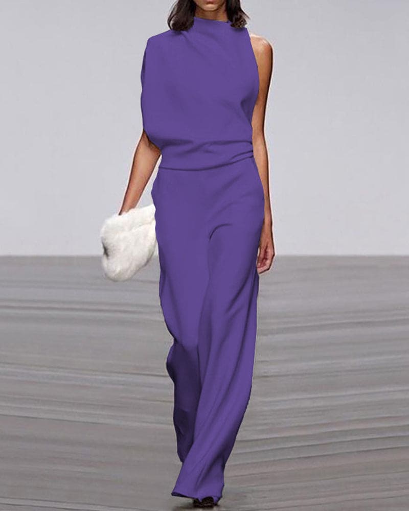 Eleganter Jumpsuit mit Vintage-Kragen – Bequem und Stilvoll für Besondere Anlässe 7