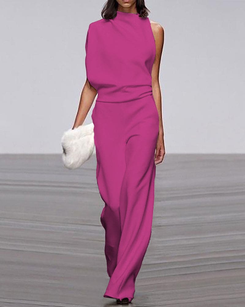 Eleganter Jumpsuit mit Vintage-Kragen – Bequem und Stilvoll für Besondere Anlässe 9