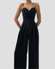 Eleganter Jumpsuit mit weitem Bein für besondere Anlässe 0