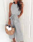 Eleganter Jumpsuit mit weitem Bein und tailliertem Design für besondere Anlässe 5