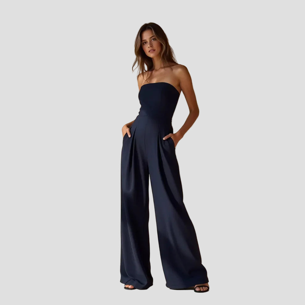 Eleganter Jumpsuit ohne Träger für besondere Anlässe 0