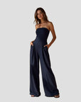 Eleganter Jumpsuit ohne Träger für besondere Anlässe 0