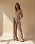 Eleganter Jumpsuit ohne Träger für besondere Anlässe 5