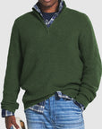 Eleganter Kaschmir-Pullover mit Reißverschluss 4