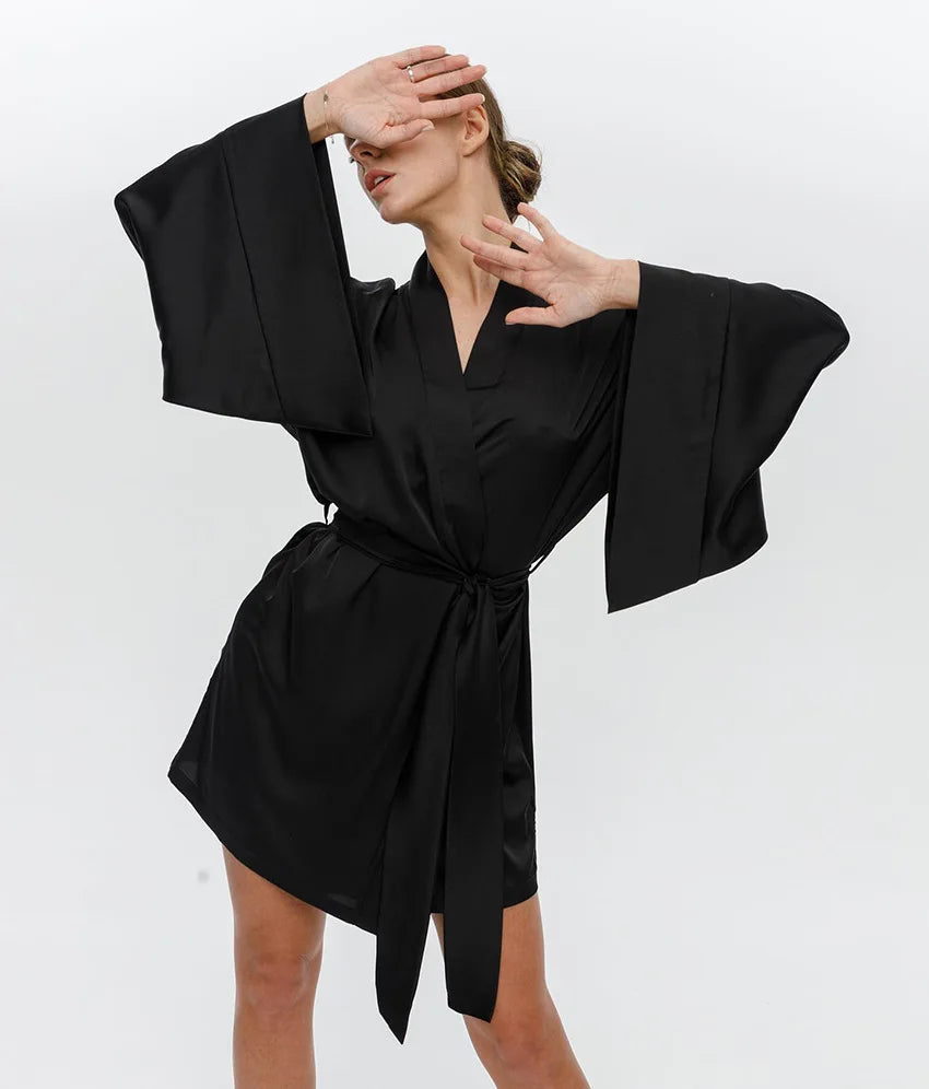 Eleganter Kimono mit Breiten Ärmeln für Stil 1
