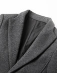 Eleganter Langmantel mit klassischem Revers 5