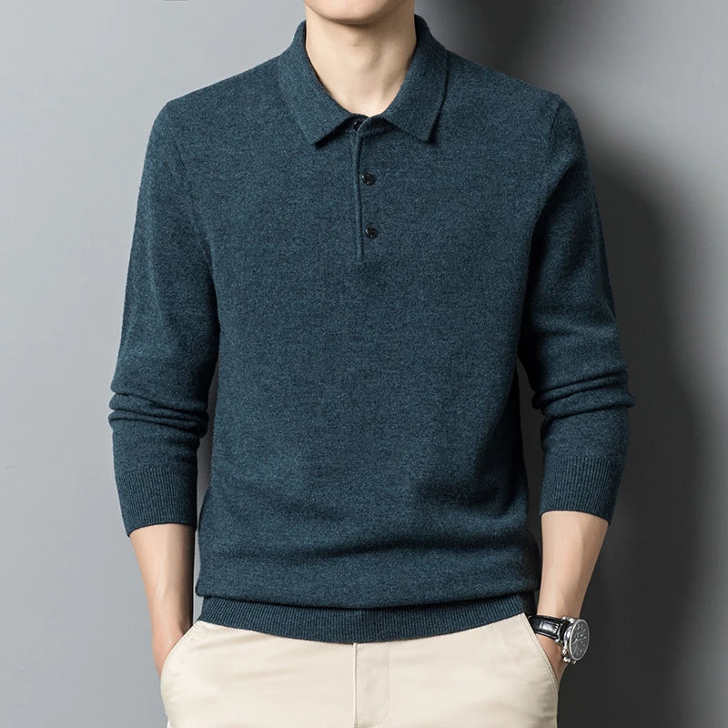 Eleganter Polo Pullover für stilvolle Augenblicke 1
