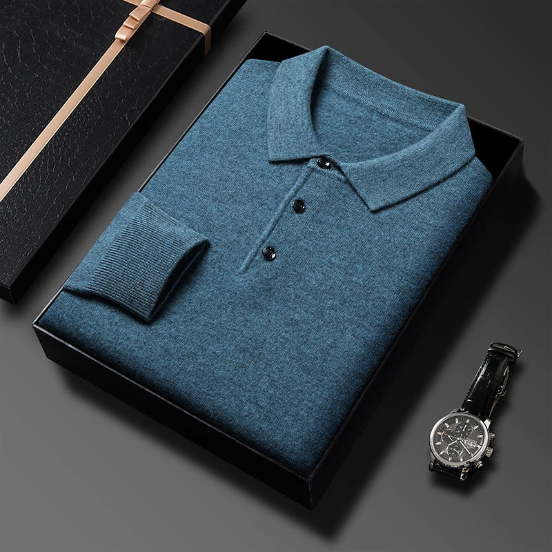 Eleganter Polo Pullover für stilvolle Augenblicke 9