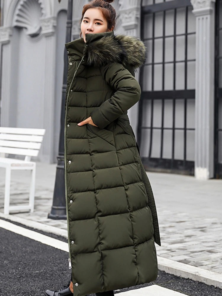 Eleganter Puffer Mantel für kalte Tage 1