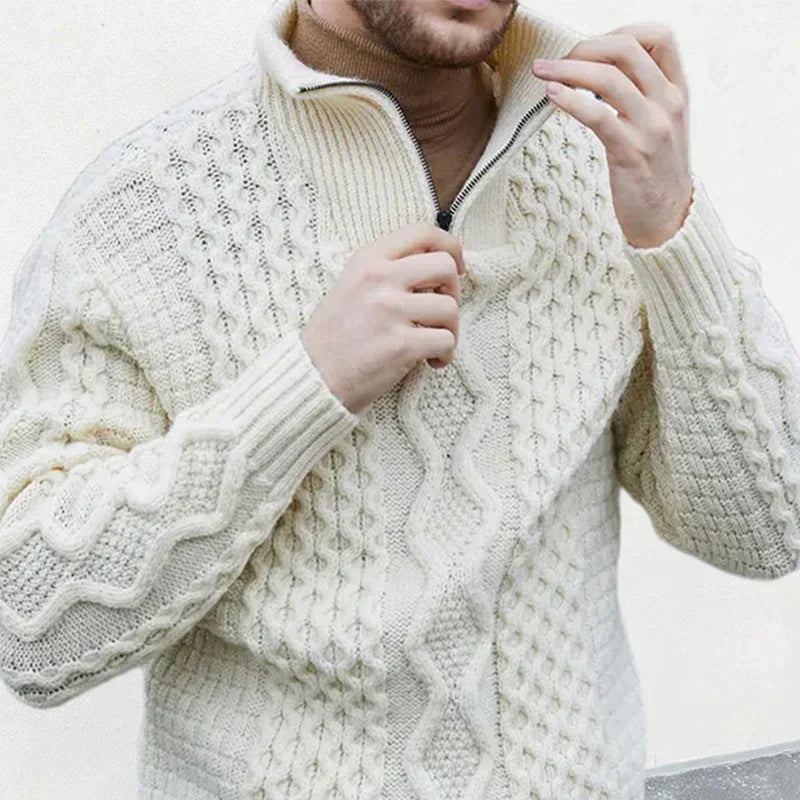 Eleganter Pullover Herren für stilvolle Winterabende 1