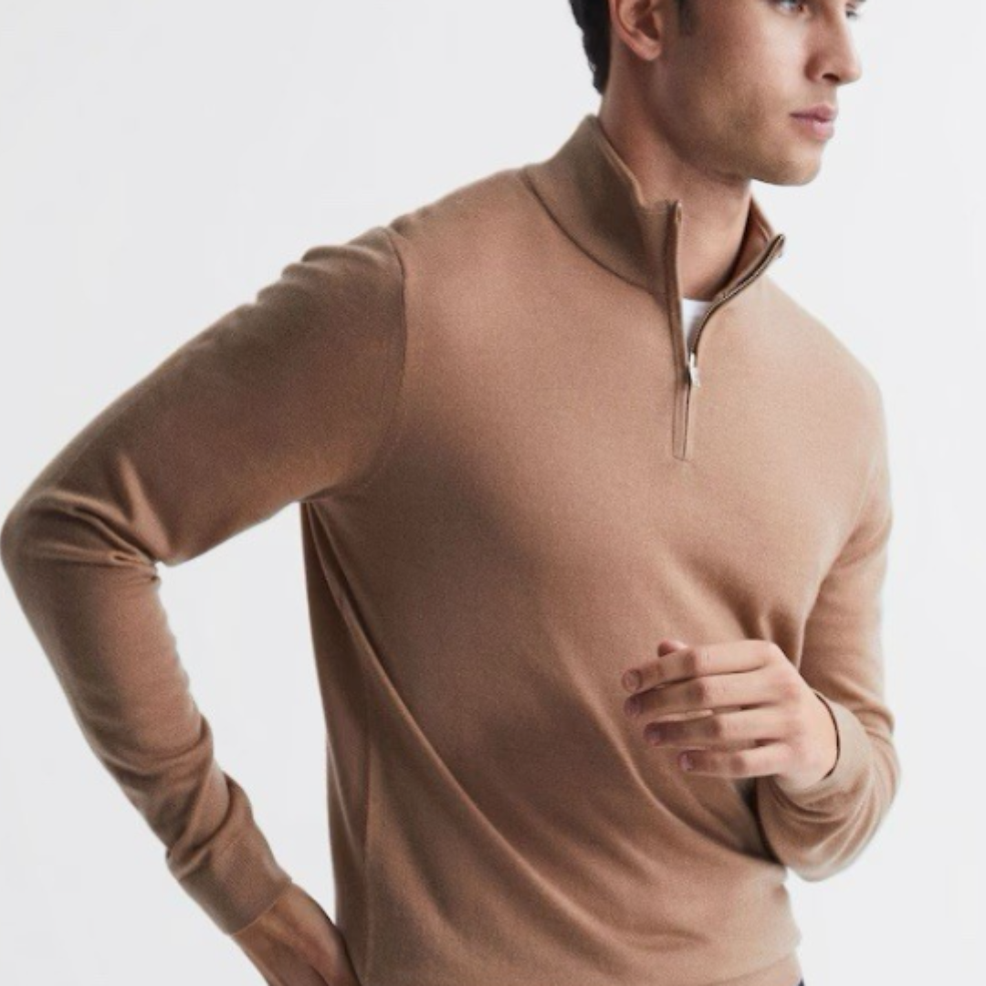 Eleganter Pullover mit Halbreißverschluss für Stilbewusste 10