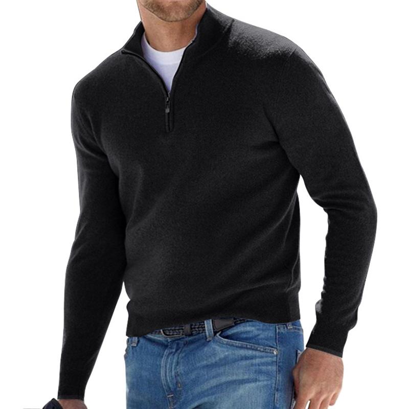 Eleganter Pullover mit Halbreißverschluss für Stilbewusste 12