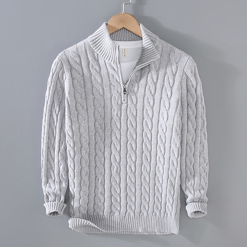 Eleganter Pullover mit Halbreißverschluss für Stilbewusste 2