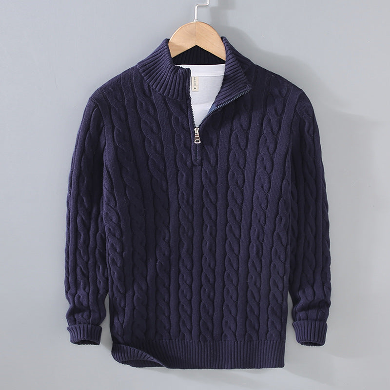 Eleganter Pullover mit Halbreißverschluss für Stilbewusste 3