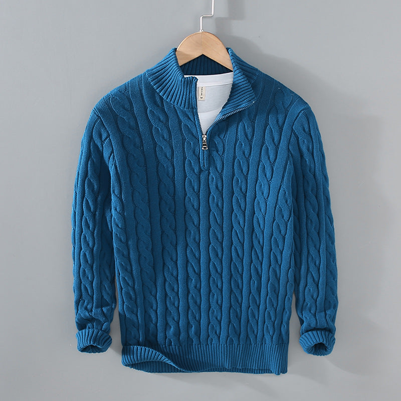 Eleganter Pullover mit Halbreißverschluss für Stilbewusste 4